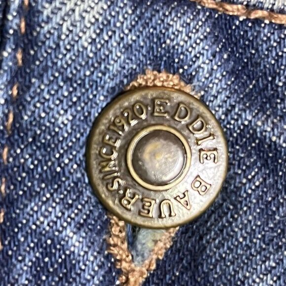 Eddie Bauer Relaxed Fit Jean Blue 42 34 - Picture 6 of 7